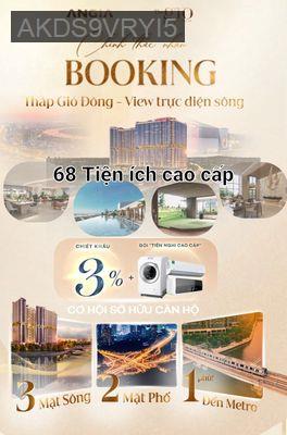 690 triệu sở hữu Căn hộ 65m² 2PN The Gió Riverside View Sông TP.HCM - Phường Bình An  -  Thị xã Dĩ An 