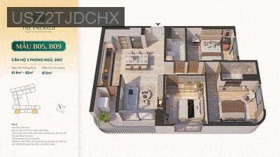 The Emerald 68 căn hộ View Sông chuẩn cao cấp - Phường Vĩnh Phú  -  Thị xã Thuận An 