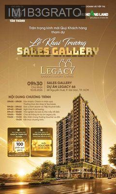 LEGACY 66 – KHẲNG ĐỊNH VỊ THẾ SỐNG TINH HOA - Phường 11  -  Quận 5 
