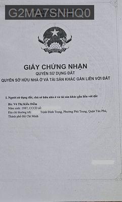 ĐẤT THỔ CƯ 6x30m, Mặt tiền đường Trần Văn Ngàn 12m, giáp TP Tân An - Xã Bình Thạnh  -  Huyện Thủ Thừa 