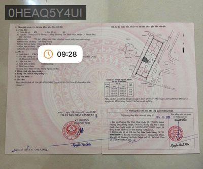 bán chung cư tín phong - Phường Tân Thới Nhất  -  Quận 12 