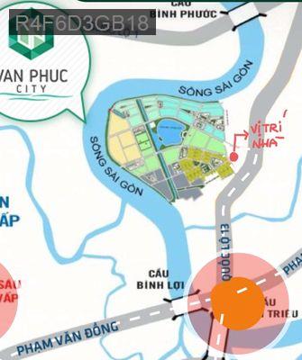 chính chủ bán nhà cạnh Vạn Phúc - Phường Hiệp Bình Phước  -  Quận Thủ Đức 