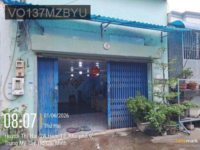 BÁN NHÀ CẤP 4 TÂN CHÁNH HIỆP - Phường Tân Chánh Hiệp  -  Quận 12 