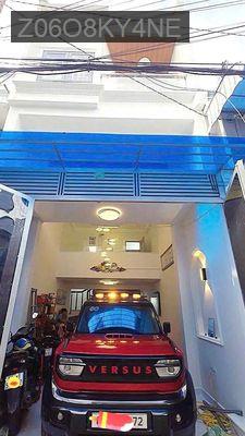 Bán Nhà 3 Tầng /4x14 / Hẻm xe hơi, Tặng Nội Thất, Nhỉnh 5T - Phường Bình Hưng Hòa A  -  Quận Bình Tân 