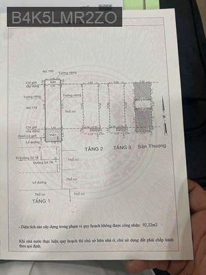 Nhà chính chủ cần bán gấp giá còn thương lượng - Phường Bình Hưng Hòa B  -  Quận Bình Tân 