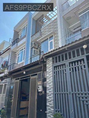 Nhà 1 trệt 2 lầu hẻm 1686 tỉnh lộ 10 -4t2 - Phường Tân Tạo  -  Quận Bình Tân 