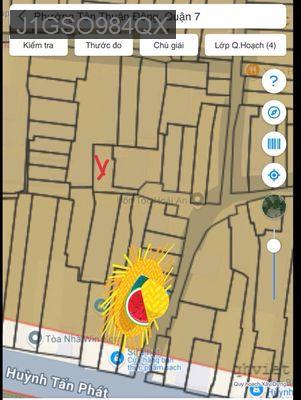 Nhà ở Q7 cần bán,diện tích 53m2 đã có sổ - Phường Tân Thuận Đông  -  Quận 7 