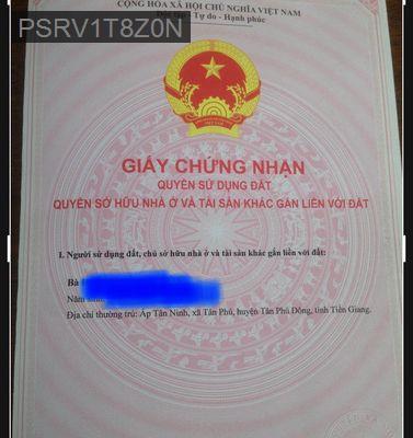 Căn hộ Bình Chánh giá 1.2 tỷ SỔ RIÊNG,công chứng ngay.Lô mặt tiền HQ2 - Xã An Phú Tây  -  Huyện Bình Chánh 