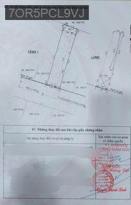 Chính Chủ Bán Nhà Đang Cho Thuê 9tr/tháng Cách Aeon 2 phút - Phường Bình Trị Đông B  -  Quận Bình Tân 