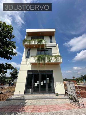 Nhà 1 trệt 2 lầu thanh toán 400tr nhận nhà - Phường Tân Hiệp  -  Thị xã Tân Uyên 