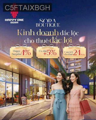 Shopehouse 3 Lầu tại Happy One Sora Thủ Đức vị trí Vàng, KD đa ngành - Phường Linh Xuân  -  Quận Thủ Đức 