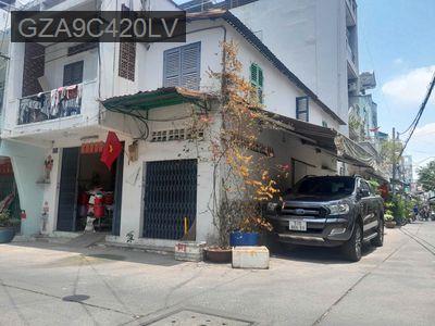 370/41 góc 2MT hẻm XH đường Ba Tháng Hai- Minh Phụg 6 x 10m Trệt 1 lẦu - Phường 8  -  Quận 10 