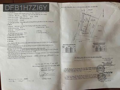 Cần Bán Gấp Căn Nhà Ngang 6m Nở Hậu 8m Dài 16m, Xuân Thới Thượng HM - Xã Xuân Thới Thượng  -  Huyện Hóc Môn 