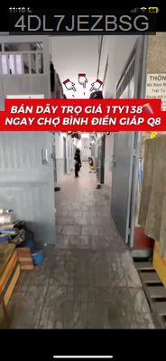 Cần thanh lý dãy trọ - Xã Bình Hưng  -  Huyện Bình Chánh 