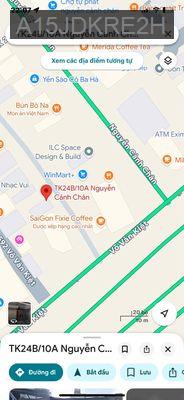 Bán nhà hẻm TK24 Nguyễn Cảnh Chân, Quận 1, 31,5M2, 1 tầng, hẻm thông. - Phường Cầu Kho  -  Quận 1 