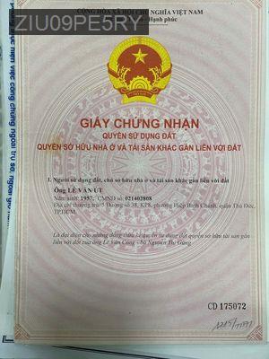 Nhà mặt tiền số 5 đường 38, Hiệp Bình Chánh - Phường Hiệp Bình Chánh  -  Quận Thủ Đức 