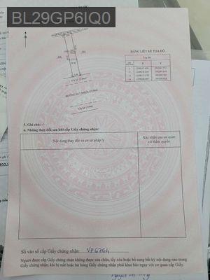 Bán đất ở - Thị trấn Lai Uyên  -  Huyện Bàu Bàng 