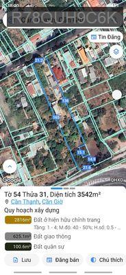 Bán đất mặt tiền đường hướng ra biển - Thị trấn Cần Thạnh  -  Huyện Cần Giờ 