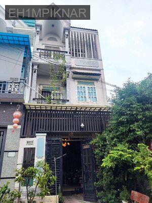 NHÀ 1 TRỆT 2 LẦU ST HẺM XE HƠI KDC ĐẠI HẢI - Xã Bà Điểm  -  Huyện Hóc Môn 