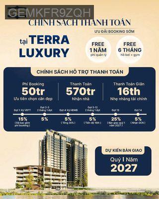 CHỈ VỚI 570TR CÓ NGAY CĂN HỘ 69M2 2PN TERRA LUXURY BÌNH CHÁNH - Xã Phong Phú  -  Huyện Bình Chánh 