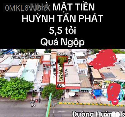 Bán nhà - Xã Phú Xuân  -  Huyện Nhà Bè  - 176m² - 5.5tỷ