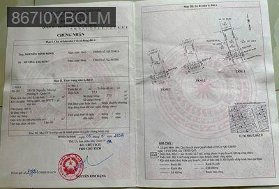 Bán nhà hẻm 3m Nguyễn Tiểu La Quận 10 8 tỷ - Phường 8  -  Quận 10 