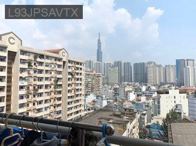 Cần bán chung cư Phạm Viết Chánh, dt 54m2 1pn 1wc tầng cao - Phường 19  -  Quận Bình Thạnh 