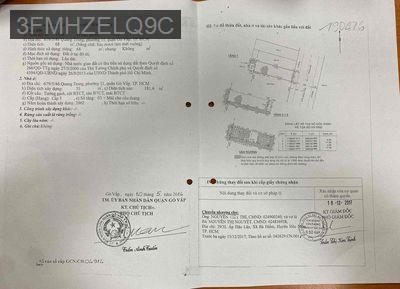 NHÀ NGỘP BANK - Phường 11  -  Quận Gò Vấp 