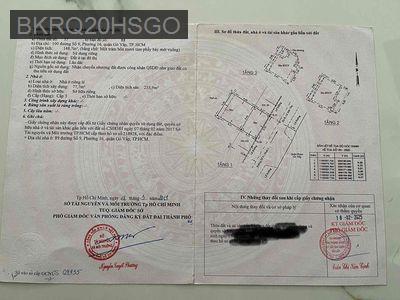 Nhà mặt tiền full nội thất - Phường 16  -  Quận Gò Vấp 