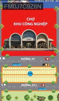 Đất đối diện cổng chợ KCN Bàu Bàng- Bình Dương - Thị trấn Lai Uyên  -  Huyện Bàu Bàng 