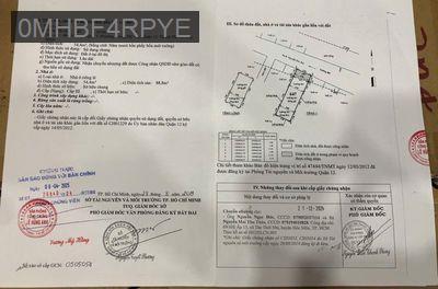 Nhà mặt tiền 67 đường Trung Mỹ Tây 10  4.97ty (4x14) - Phường Trung Mỹ Tây  -  Quận 12 