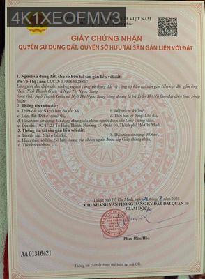 Nhà Ở 98m2 tại Tô Hiến Thành Quận 10 - Phường 15  -  Quận 10 