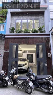 nhà xây mới có thang bộ và thang máy cần bán - Phường Bình Hưng Hòa B  -  Quận Bình Tân 