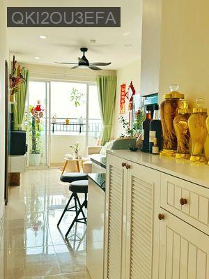 Bán căn Dream Home Palace 2pn có bacon PK 2,120 tỷ tặng kèm nội thất - Phường 7  -  Quận 8 