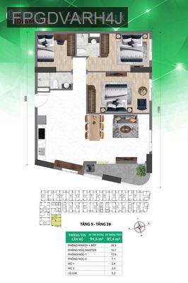 Kẹt tiền bán gấp căn hộ cụm Bcons city giá 5.280.000.000 (VAT) - Phường Đông Hòa  -  Thị xã Dĩ An 