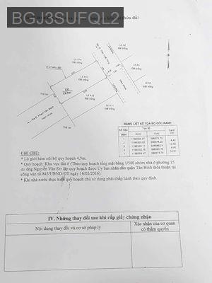 bán đất chính chủ miễn trung gian liên đt k86hai4hai4139 - Phường 15  -  Quận Tân Bình 
