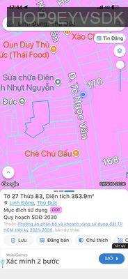 Nhà HXH QH phóng đường sẽ ra MT duong Tô Ngọc Vân - Phường Linh Đông  -  Quận Thủ Đức 