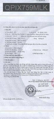 Cần tiền bán gấp nhà mặt tiền Đường Cộng Hoà - Phường 13  -  Quận Tân Bình 