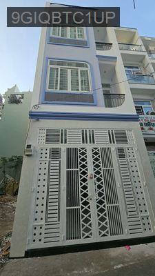 Nhà mới 1 trệt, 3 Lầu, Hẻm xe hơi, một xẹt An Dương Vương - Phường 16  -  Quận 8 