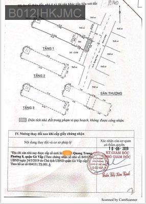 🔥 BÁN GẤP NHÀ ĐẸP GÒ VẤP – CHÍNH CHỦ cách Quang Trung chỉ 50m - Phường 8  -  Quận Gò Vấp 