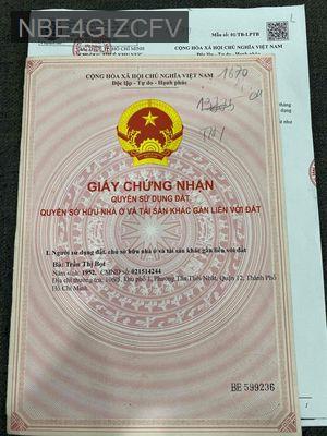 Bán đất tặng nhà-khu 10hec Dương Thị Giang - Phường Tân Thới Nhất  -  Quận 12 