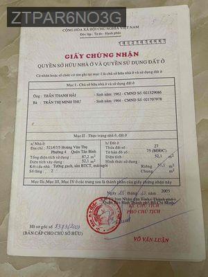 nhà phố 2 mặt tiền cần bán - Phường 4  -  Quận Tân Bình  nhà phố 2 mặt tiền cần bán - Phường 4  -  Quận Tân Bình