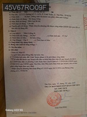 BÁN NHÀ Ở - ĐƯỜNG 13 - LINH XUÂN - TPHCM - Phường Linh Xuân  -  Quận Thủ Đức 