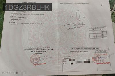 Đất ONT shr đường 6m ngay ngã tư Rạch Kiến, Long An cũ - Xã Phước Vân  -  Huyện Cần Đước 