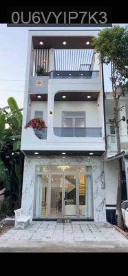 Cần bán gấp căn 1 trệt 1 lầu, 3pn, 3wc đường ô tô, dtsd 200m2, sổ hồng - Phường Tương Bình Hiệp  -  Thành phố Thủ Dầu Một 