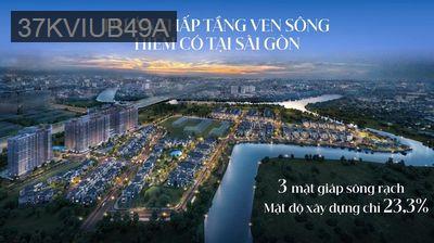 Biệt thự Tứ lập 252m2 Gladia 3 mặt sông, vị trí vàng đường Võ Chí Công - Phường Bình Trưng Đông  -  Quận 2 