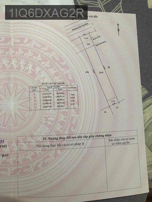 BÁN ĐẤT MẶT TIỀN BÙI THỊ ĐIỆT , FULL THỔ CƯ - Xã Phạm Văn Cội  -  Huyện Củ Chi 