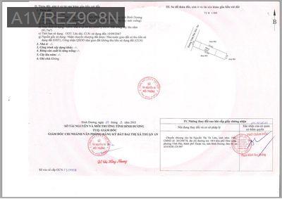 Chủ nhà đi nước ngoài bán nhà đẹp gần BV Hạnh Phúc,5,2 tỷ 122m2 - Phường Vĩnh Phú  -  Thị xã Thuận An 