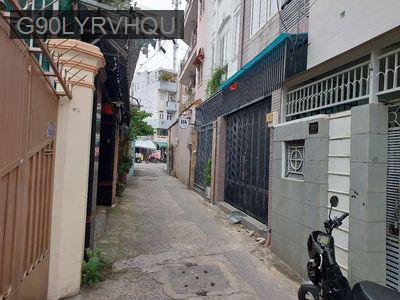 4 x 14(m), hẻm 3m thông, xe hơi quay đầu, khu dân trí, sổ hồng cc. - Phường 6  -  Quận Bình Thạnh 