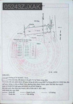 BÁN NHÀ HIỆP BÌNH CHÁNH – 63M2 – GIÁ CỰC TỐT - Phường Hiệp Bình Chánh  -  Quận Thủ Đức 